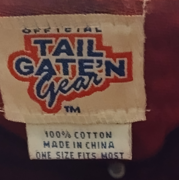 Tail Gate'n Gear University of Arkansas Razorbacks 100% Cotton Strapback Hat Cap - Picture 6 of 6